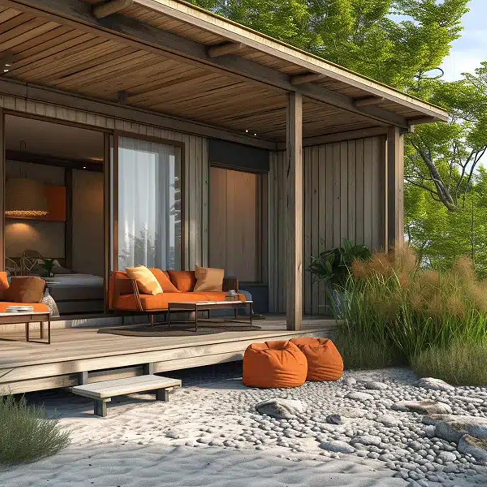Villas bois Provence